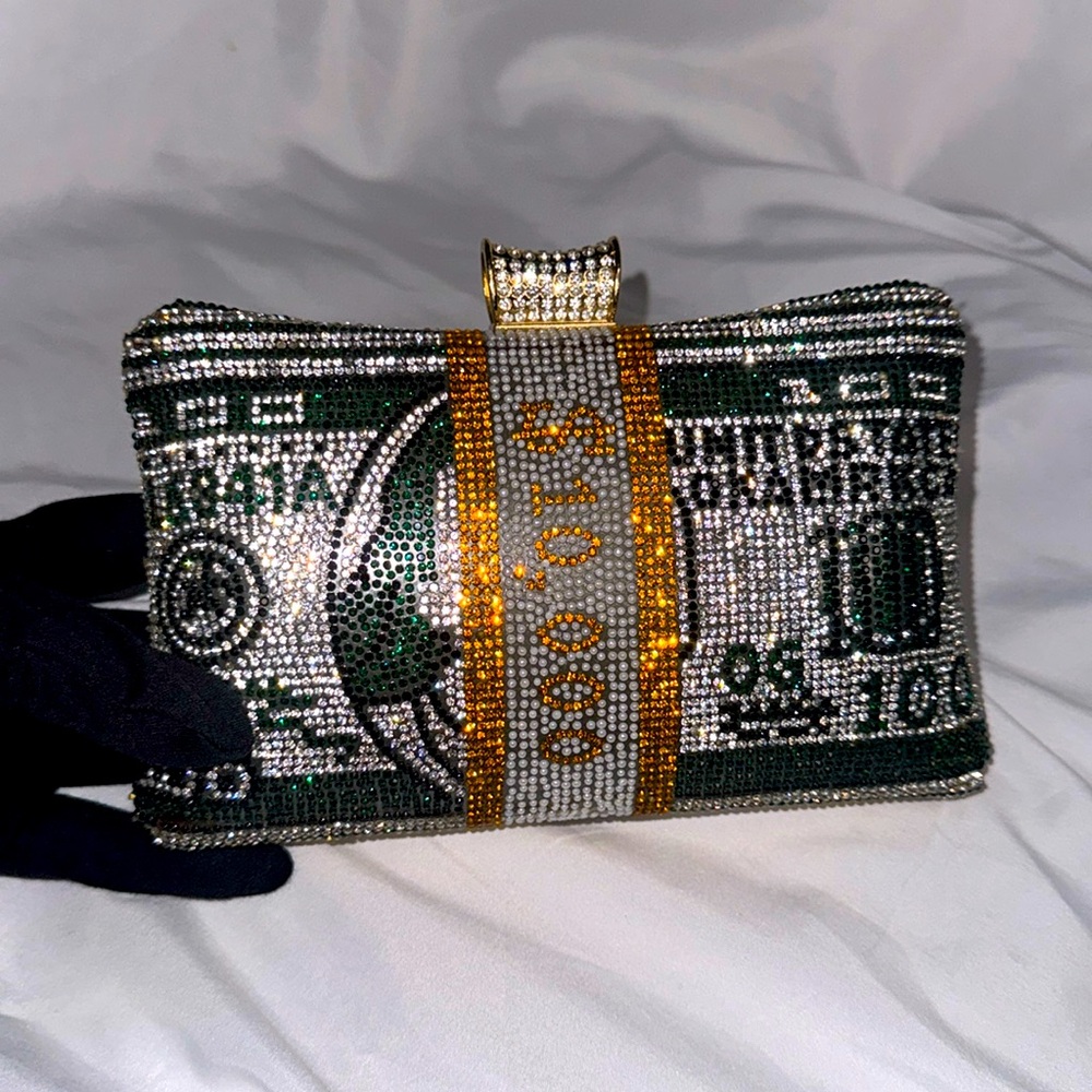 New Green Crystal Money Bag !